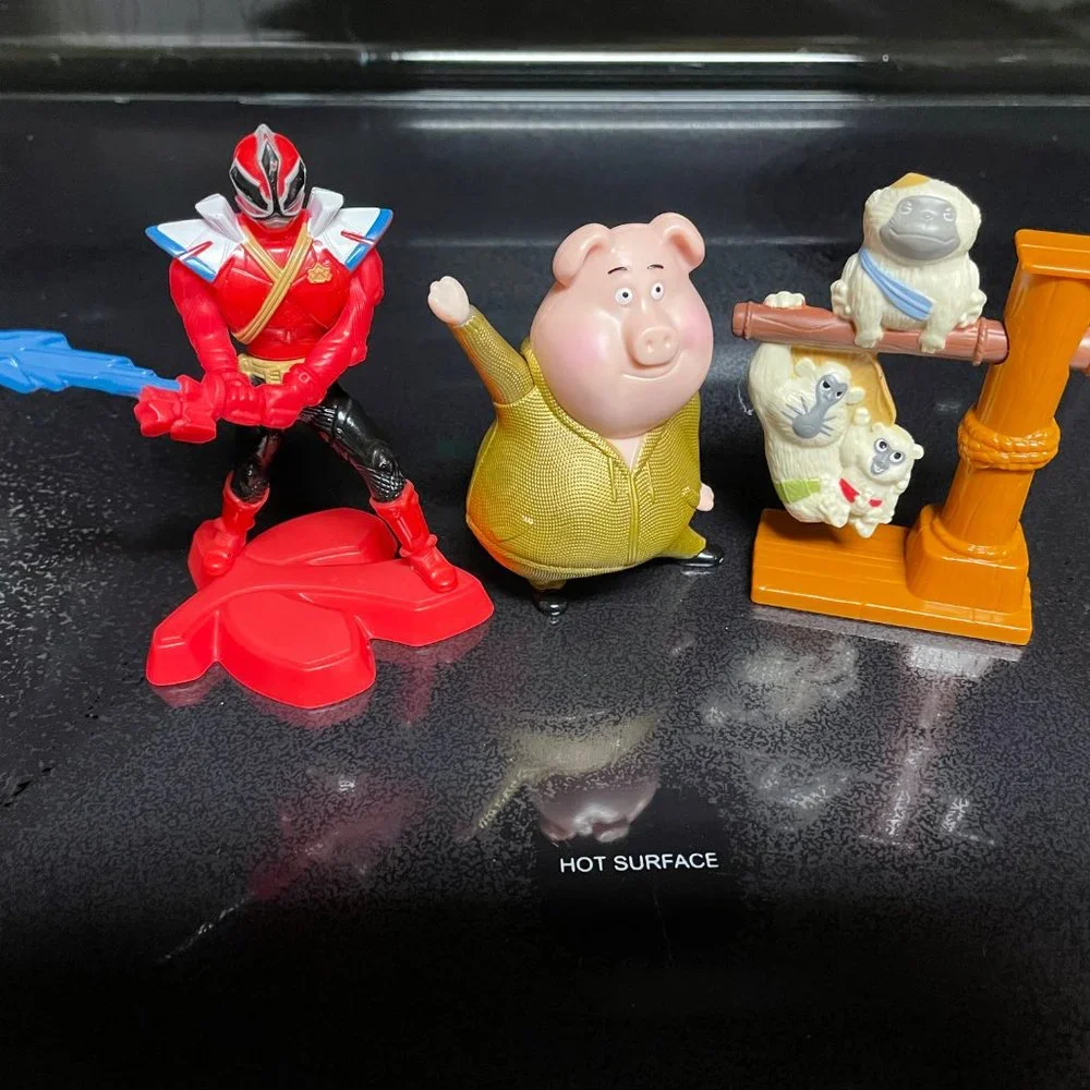 Bundle of 6 McDonald's Fast Food Meal toys